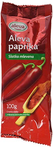 Aleva Paprikagewürz gemahlen süß, 5er Pack (5 x 100 g) von Kaxilu