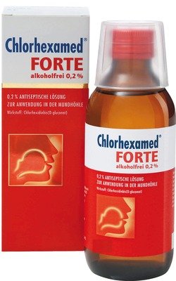 CHLORHEXAMED FORTE alkoholfrei 0,2% 600 ml von Kaxilu