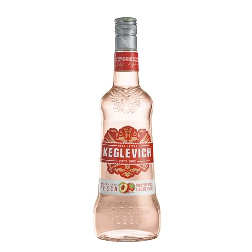 Keglevich Delicious Vodka & Peach mit Armbanduhr Liköre (1 x 0.7 l) von Keglevich