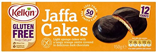 Kelkin Gluten Free Jaffa Cakes (150g) - Packung mit 2 von Kelkin