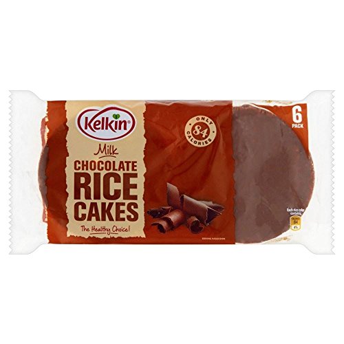 Kelkin Milchschokolade Reiskuchen (100 g) - Packung mit 6 von Kelkin