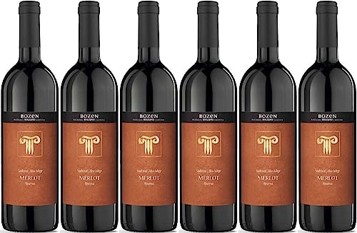 6x Merlot Riserva Siebeneich 2019 - Kellerei Bozen, Südtirol - Rotwein von Kellerei Bozen