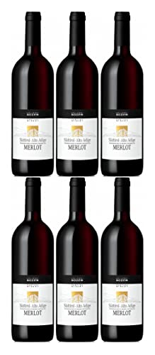 Kellerei Bozen Merlot Südtirol D.O.C. 2022 (6 x 0,75l) von Kellerei Bozen