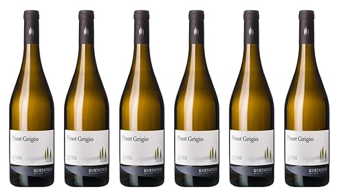 6x 0,75l - 2023er - Kellerei Cantina Kurtatsch - Pinot Grigio - Alto Adige D.O.P. - Südtirol - Italien - Weißwein trocken von Kellerei Cantina Kurtatsch