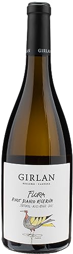 Girlan Flora Pinot Bianco Riserva 2020 (1x 0,75L) | trocken | Weißwein | Italien | Weißburgunder von Kellerei Girlan