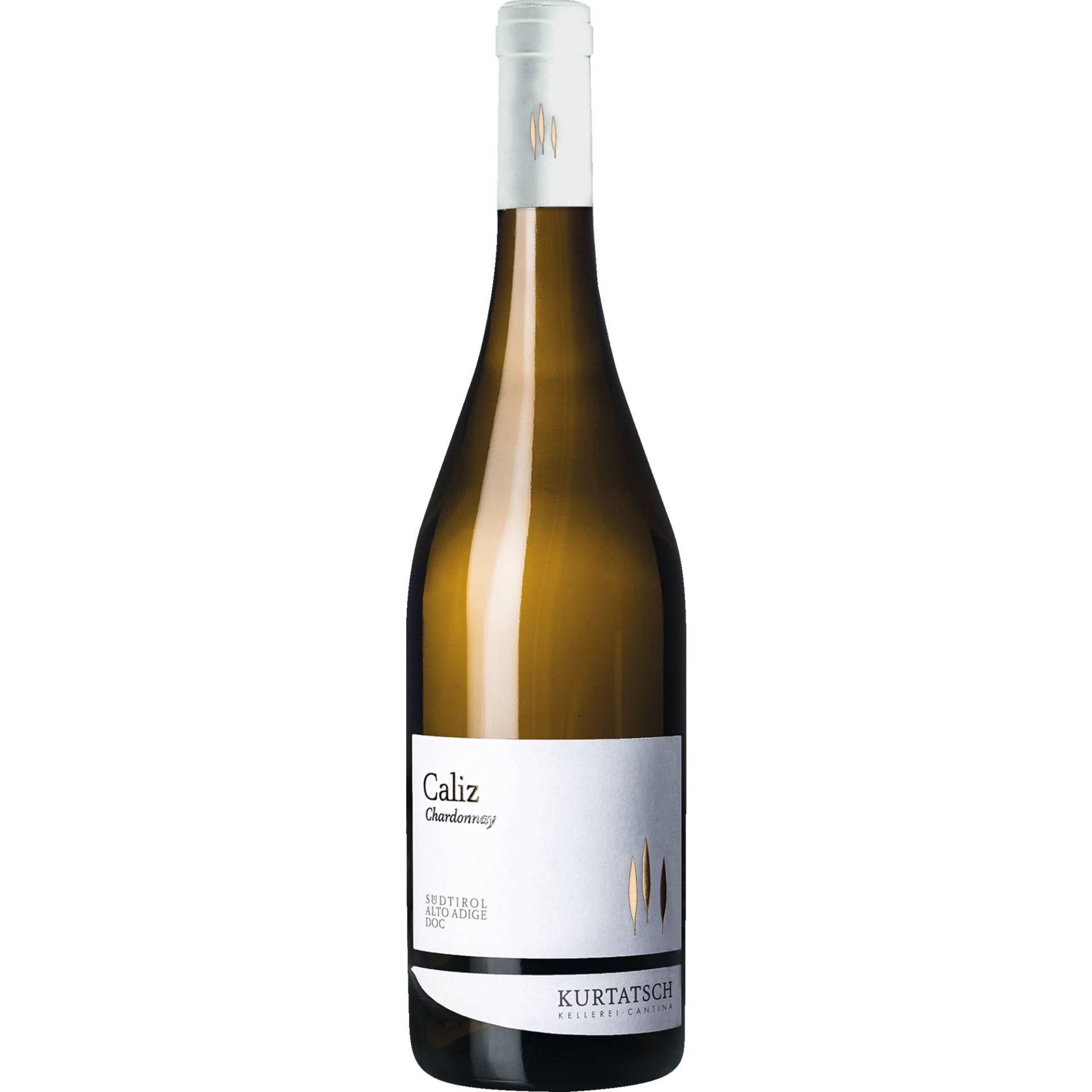 Kurtatsch Chardonnay CALIZ, Südtirol DOC, Trentino, 2023, Weißwein von Kellerei Kurtatsch, Weinstr. 23, 39040 Kurtatsch, Italia