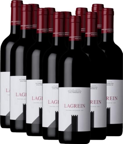 Lagrein von Kellerei Schreckbichl - Rotwein 12x 0,75l VINELLO - 12er - Weinpaket inkl. kostenlosem VINELLO.weinausgießer von Kellerei Schreckbichl