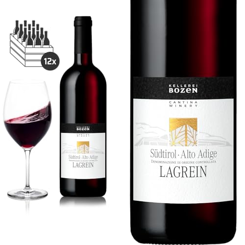 12er Karton 2023 LAGREIN Südtirol von Kellerei Bozen - Rotwein von Kellerei St. Magdalena - Bozen/Gries