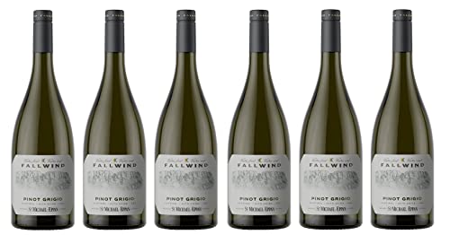 6x 0,75l - 2022er - Kellerei St. Michael-Eppan - Fallwind - Pniot Grigio - Alto Adige D.O.P. - Südtirol - Italien - Weißwein trocken von Kellerei St. Michael-Eppan