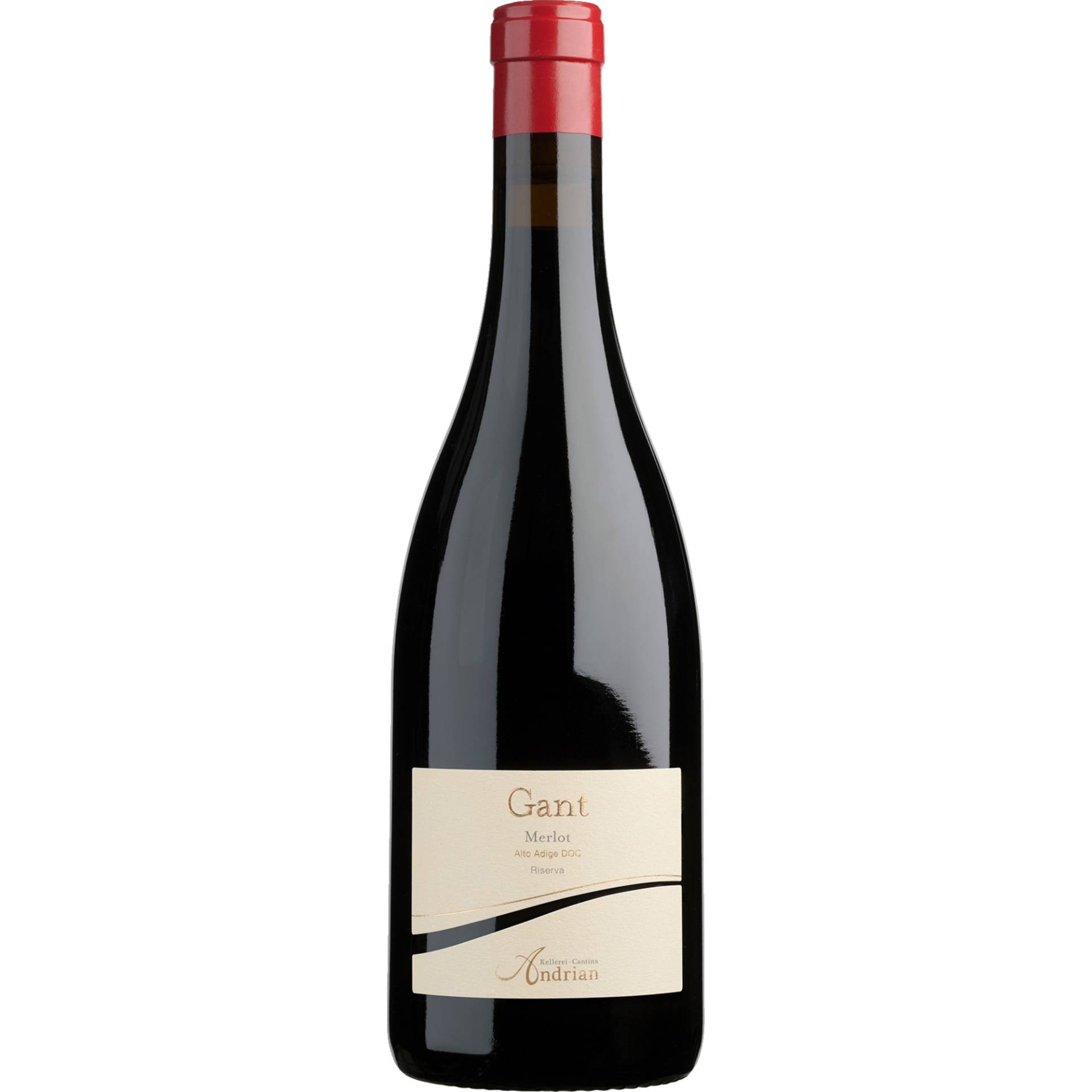 Gant Merlot Riserva, Alto Adige DOC, Südtirol, 2021, Rotwein von Kellerei Terlan,39018,Terlan (BZ),Italien