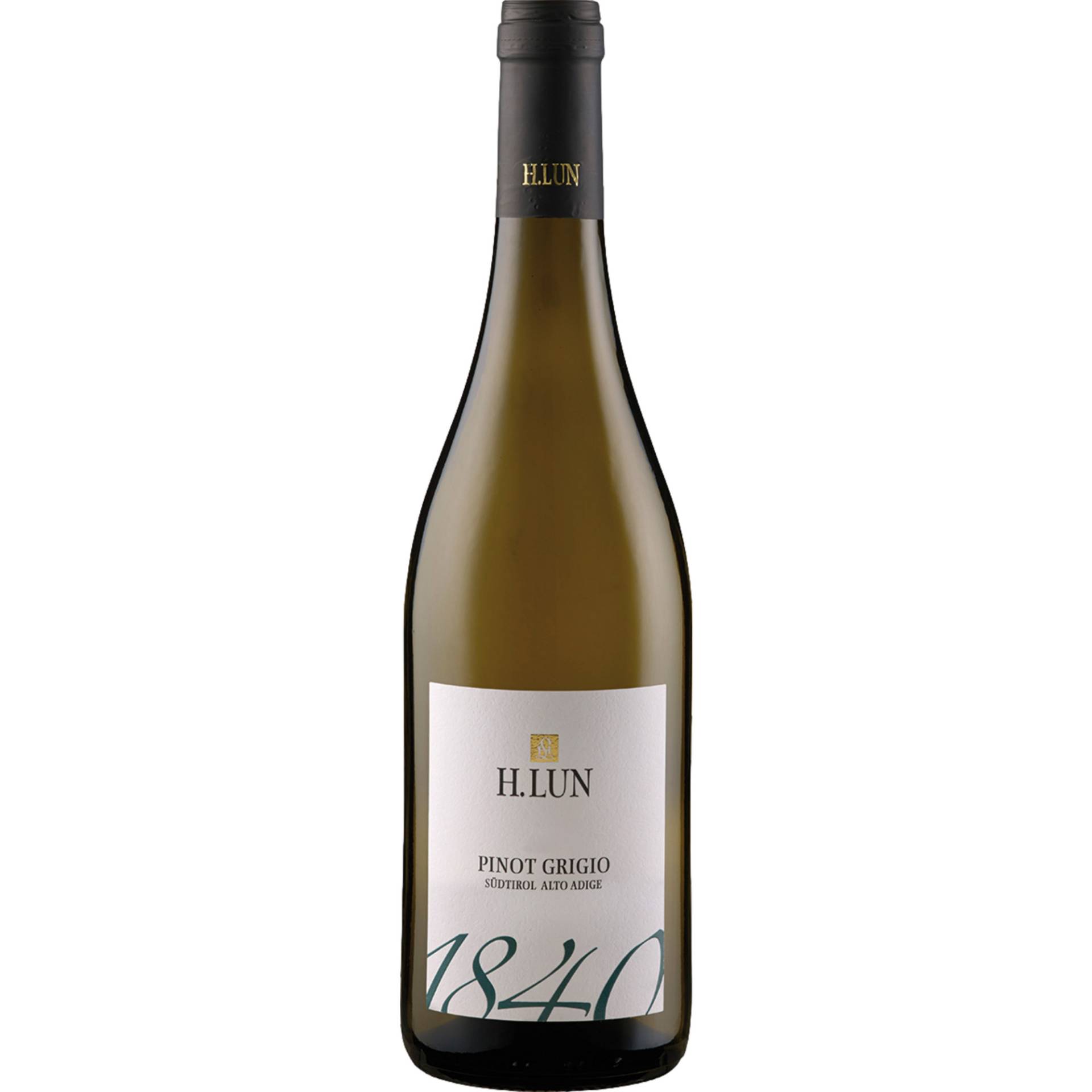 H. Lun Pinot Grigio, Alto Adige DOC, Südtirol, 2023, Weißwein von Kellereigenossenschaft Girlan Landw. Ges.,   IT 39057 Girlan (BZ)