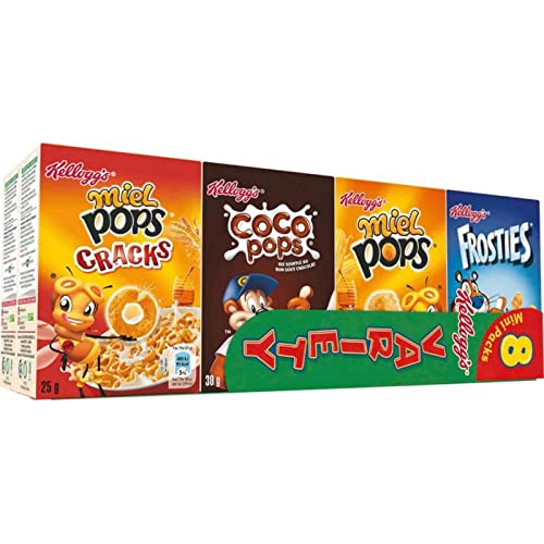 Kellogg's Céréales Kelloggâ € ™ S Kombipackungen 8 Mini 215G (3er-Set entweder 24 Mini-Pack) von Kellogg's CÃrÃales