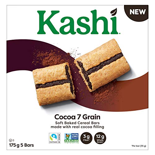 Kashi Cocoa Müsliriegel mit 7 Körnern, weich, gebacken, (5 x 35 g), 175 g, Box {Importiert aus Kanada} von Kellogg's