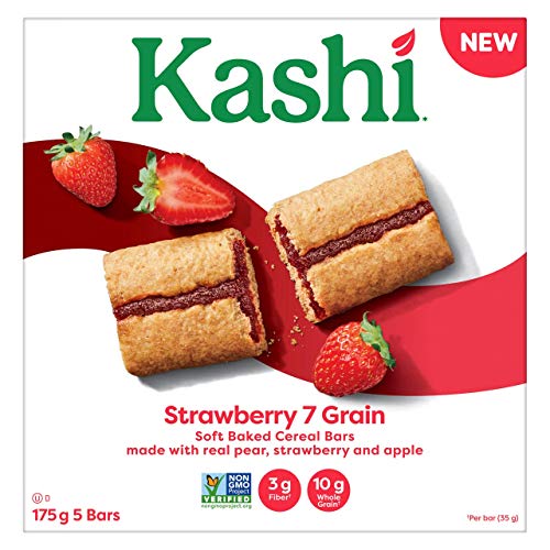 Kashi Kashi Strawberry 7 Grain Soft Baked Müsliriegel (5x35g), 175 g von Kellogg's