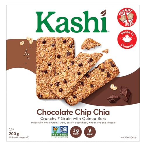 Kashi Seven Grain with Quinoa bars, Chocolate Chip Chia Non-GMO, 200g box von Kellogg's