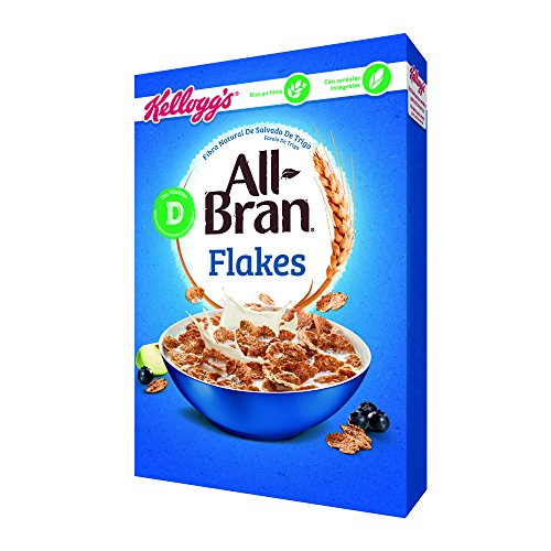 Kellogg's ALL-BRAN FLAKES | Kellogg's Kellogg's All-Bran mit ballaststoffreicher Weizenkleie 375g von Kellogg's