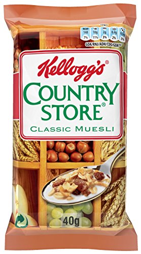Kellogg's Country Store Classic Muesli, 32er Pack (32 x 40 g) von Kellogg's
