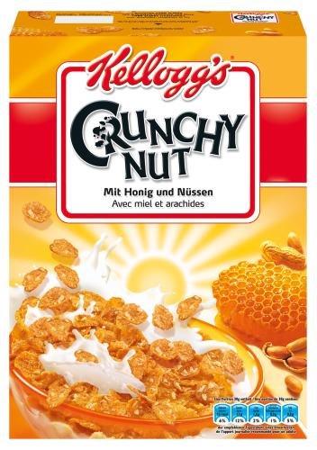 Kellogg's Crunchy Nut, 8er Pack (8 x 500 g) von Kellogg's