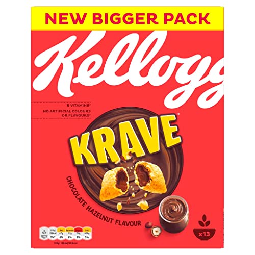 Kellogg's Krave Choc Hazelnut Müsli, 410 g von Kellogg's