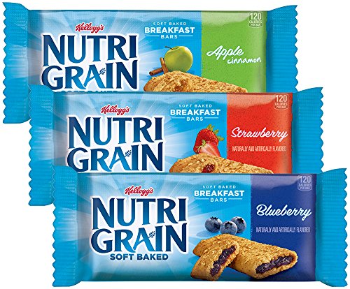 Kellogg's Nutri Grain Echte Fruchtriegel Sortenpackung 37g (36 Stück) von Kellogg's