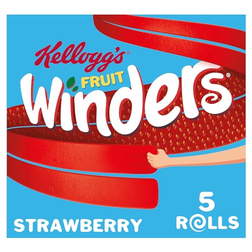 Kellogg's Obstwickler Erdbeerrollen Schachteln, 10 x 5 x 17 g von Kellogg's