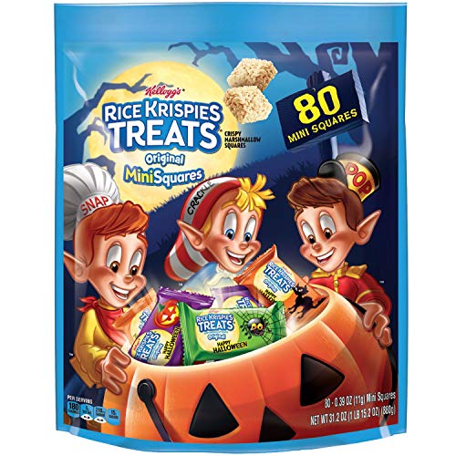 Kellogg's Rice Krispies Treats Halloween Limited Original Mini 80 Quadrate Familiengröße von Kellogg's