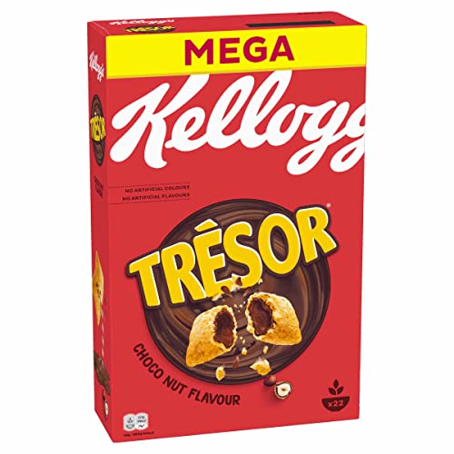 Kellogg's Tresor Choco Nut | Cerealien mit Schokofüllung | Einzelpackung (1 x 660g) von Kellogg's