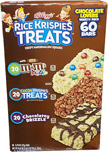 llogg's Kellogg's Rice Krispies Leckerlis (60 x 22,1 g) Gesamtgewicht (1,327 g) von Kellogg's