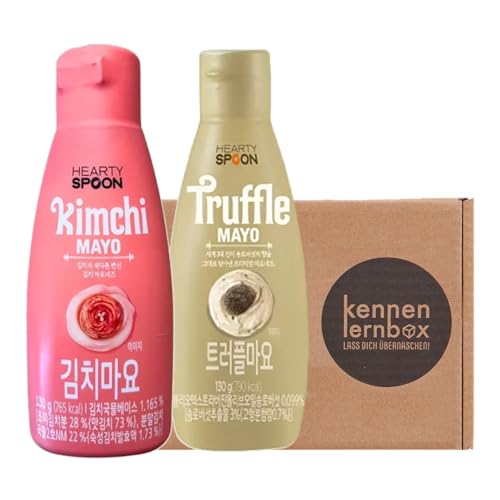 Kennenlernbox | Kimchi Mayo & Truffle Mayo Combipack (2 x 130g) von Kennenlernbox