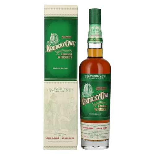 Kentucky Owl Bourbon Whiskey ST. PATRICK'S EDITION 50% Vol. 0,7l in Geschenkbox von Kentucky Owl