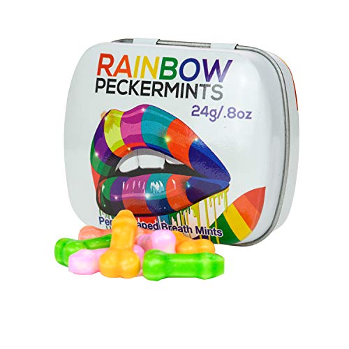 Peckermints Herren für Ihn Weihnachten Geburtstag Valentinstag Wichteln Regenbogen Süßigkeiten Minze Witz Witzig Top Seller Geschenk von Kenzies Direct