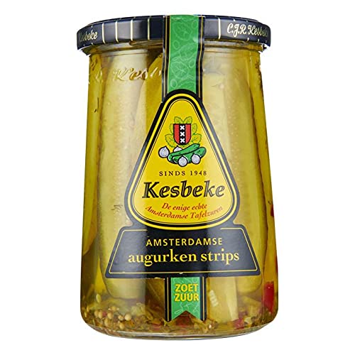 Kesbeke Augurken Strips Essiggurkenstreifen 580G von Kesbeke