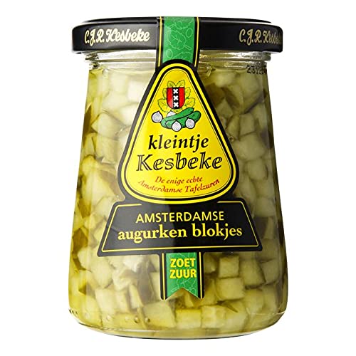 Kesbeke Kleintje Amsterdamse Augurken Kleine Amsterdamer Gurkenwürfel 235G von Kesbeke