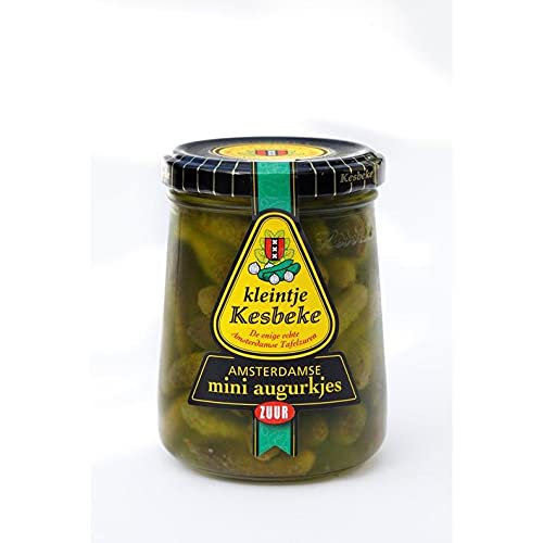 Kesbeke Mini Augurkjes Zuur Mini Pickles Sour 235G von Kesbeke