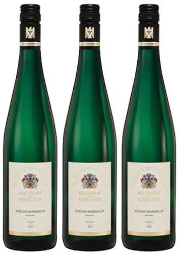 Reichsgraf von Kesselstatt | Schloß Marienlay | 3 Flaschen | Riesling | trocken | weißer Pfirsich | Passionsfrucht | Apfel von Kesselstatt