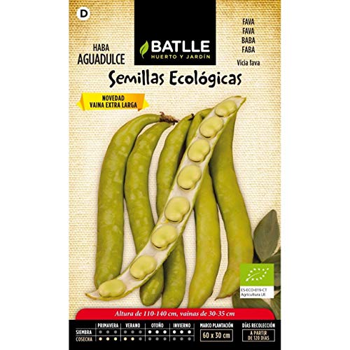 Seeds Batlle Ecological Seeds - Freshwater Broad Bean (30G) von Ketsicart