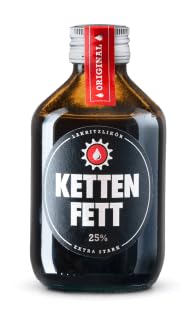 Kettenfett Kännchen Lakritzlikör 25% 0,2l Flasche von Kettenfett