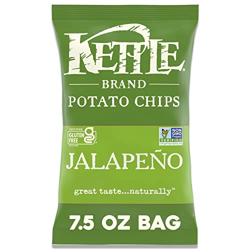 Kettle Brand Kartoffelchips, Jalapeno Kettle Chips, 213 ml von Kettle