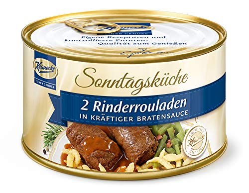 Keunecke 2 Rinderrouladen in kräftiger Bratensauce, 400 g von Keunecke