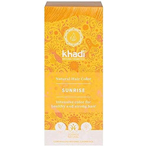 Khadi Herbal Farbe Blond Amanecer-Honig (Sunrise) 500 g, Schwarz, Standard von Khadi