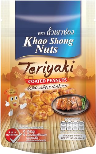 KHAO SHONG Erdnüsse mit Teriyaki 1 x 140 g von Khao Shong