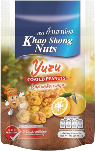 KHAO SHONG Erdnüsse mit Yuzu - 1 x 140 g von Khao Shong