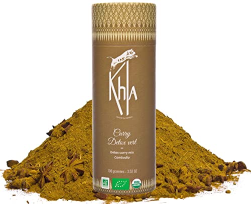 Khla - Grüner Curry Detox Bio Pulver - Rohr 100g von Khla