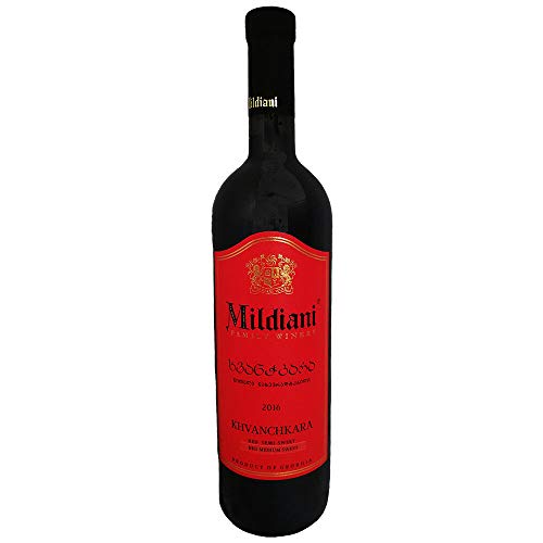 Rotwein Khvanchkara Mildiani (1x0,75) lieblich. 11,5% vol. von Khvanchkara