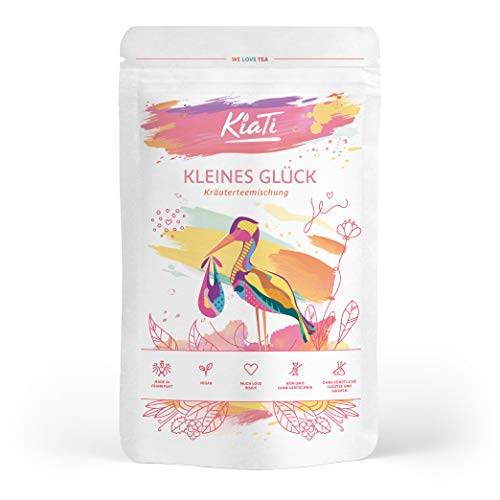 KiaTi® Kleines Glück Tee - spezielle lose Kräutermischung - für Frauen - traditionelle Rezeptur neu interpretiert - abgefüllt und kontrolliert in Deutschland - 60g von KiaTi