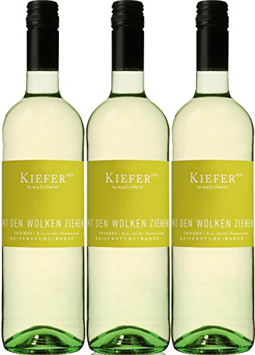 Mit den Wolken zeihen - Kiefer - weiß - trocken - 12,3%vol. - 3er Paket von Kiefer