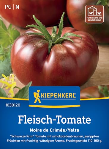 Kiepenkerl Fleisch-Tomatensamen Noire de Crimeee/Yalta 103812 von Kiepenkerl