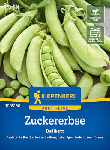 Kiepenkerl Zuckererbsensamen Delikett 100516 von Kiepenkerl