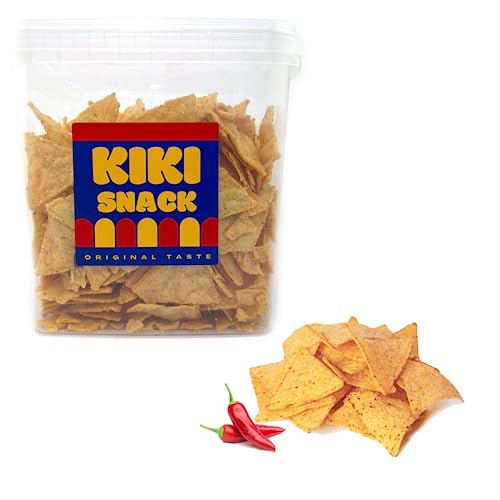 Tortilla Picanti Snack Mais Kiki Snack Eimer 800 g von Kiki Snack