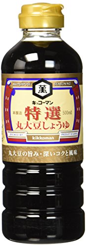 KIKKOMAN Tokusen Marudaizu Shoyu, 500 ml von Kikkoman